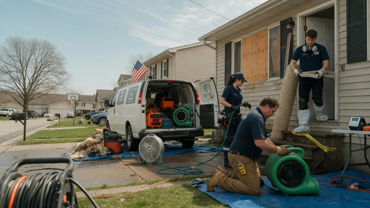 Water Damage Restoration in Galloway, OH near me